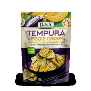 DJ&A Tempura Veggie Crisps NK 9 x 70g