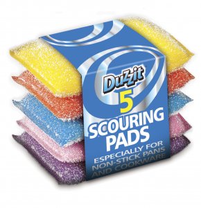 151 Mixed Colours Scouring Pad 24 x 5