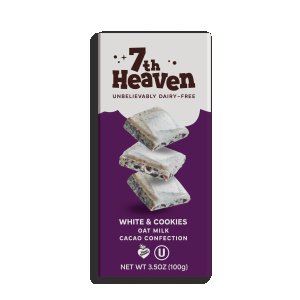7th Heaven White & Cookies Oat Milk Chocolate 14 x 100g