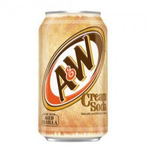 A&W Cream Soda 24 x 355ml