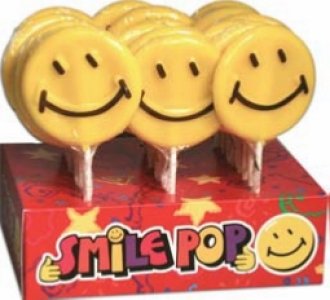 Adams & Brooks Round Pops Smile  24 x 42g 
