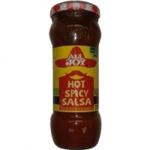 All Joy Salsa Hot & Spicy 12 x 375g