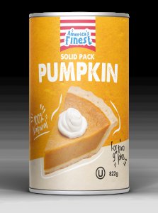 Americas Finest Pumpkin 12 x 822g