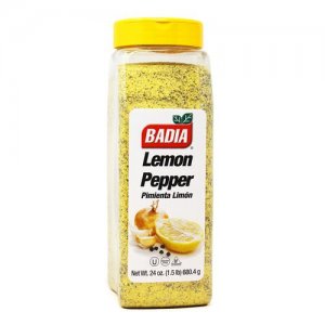 Badia Lemon Pepper Seasoning 6 x 680g (24oz)