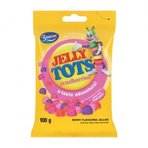 Beacon Jelly Tots Craziberries 40 x 100g