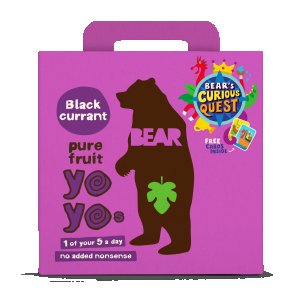 Bear Yoyo MULTIPACK Blackcurrant 6 x 5 x 20g 