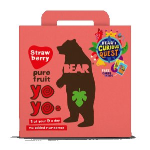 Bear Yoyo MULTIPACK Strawberry 6 x 5 x 20g 