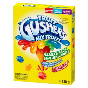 Betty Crocker Fruit Gushers Variety pack 10 x 138g