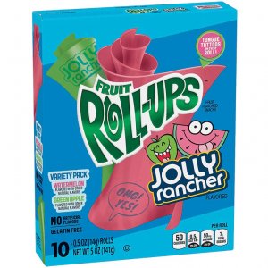 Betty Crocker Fruit Roll-Ups Jolly Rancher 10 x 141g