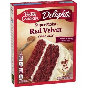 Betty Crocker Red Velvet Cake Mix 12 x 375g (13.25oz)