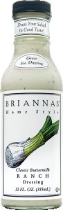 Briannas Dressing Ranch DAIRY 6 x 355ml
