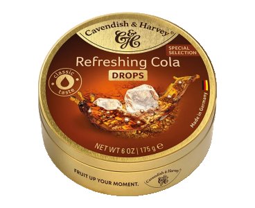 Cavendish & Harvey DROPS Refreshing Cola NK 9 x 175g