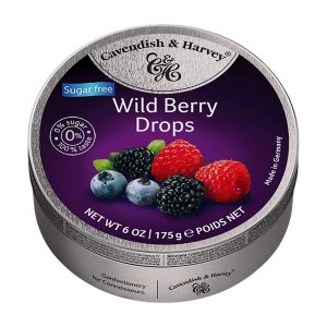 Cavendish & Harvey DROPS Sugar Free Wild Berry Drops NK 9 x 175g