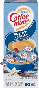 Coffee Mate Liquid French Vanilla Single Serve Creamer 4 x 50 x 11ml