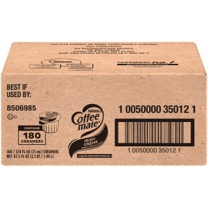 Coffee Mate Liquid Irish Creme Single Serve Creamer 180 x 11ml