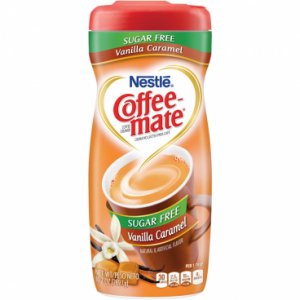 Coffee Mate Powder Sugar Free Vanilla Caramel  6 x 289.1g (10.2oz)