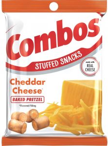 Combos Pretzels Cheddar Cheese 12 x 178.6g (6.3oz) NK