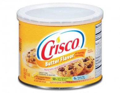 Crisco All Vegetable Shortening Butter Flavour 12 x 453g (16oz)