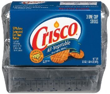 Crisco Shortening Sticks 12 x 567g (20oz) LM