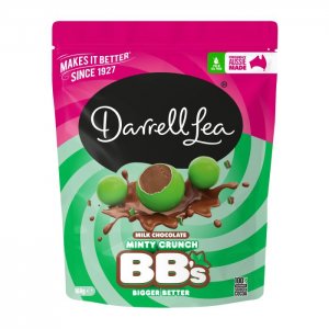Darrell Lea Minty Milk Choc BBs NK 12 x 168g