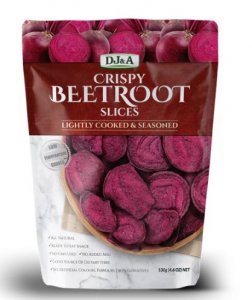 DJ & A Crispy Beetroot Slices 16 x 130g