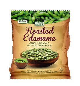 DJ & A Nature's Protein Roasted Edamame 10 x 200g