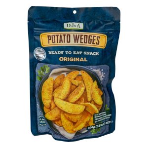 DJ & A Potato Wedges Original 9 x 100g