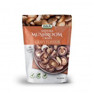 DJ & A Shiitake Mushroom Crisps Gravy Flavour 12 x 30g