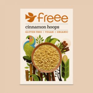 Doves Farm Cinnamon Hoops 5 x 300g