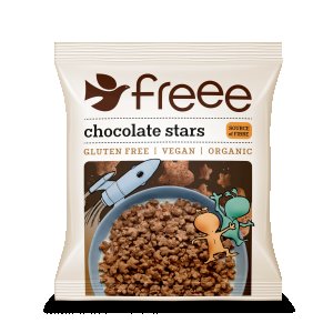 Doves Farm GF Single Serve Chocolate Stars 20 x 25g