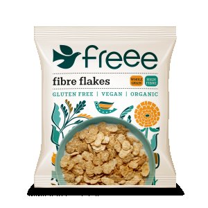 Doves Farm GF Single Serve Fibre Flakes 20 x 30g