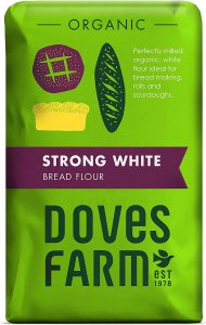 Doves Farm Organic Flour Strong White Bread 5 x 1.5kg