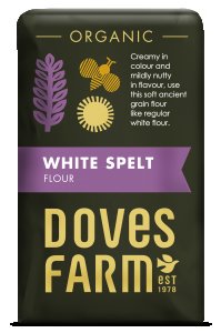 Doves Farm Organic Spelt Flour White 5 x 1kg