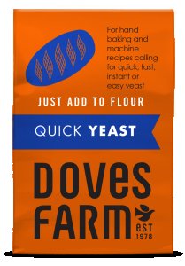 Doves Farm Quick Yeast 16 x 125g