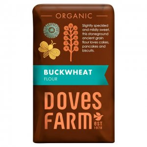 Doves Organic Wholemeal Buckwheat Flour 5 x 1kg