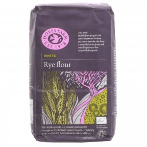 Doves White Rye Flour 5 x 1kg