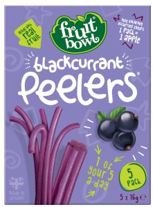 Fruit Bowl Peelers Blackcurrant 8 x 5 x 16g