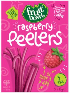 Fruit Bowl Peelers Raspberry 8 x 5 x 16g