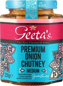 Geetas  Onion Chutney 6 x 210g