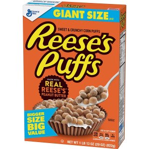 General Mills Reeses Puffs Giant Cereal 10 x 822g (29oz)