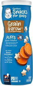 Gerber Graduates Puffs Sweet Potato 6 x 42g (1.48oz)
