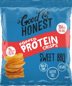 Good & Honest Chips Protein Sweet BBQ 24 x 23g