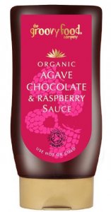 Groovy Food Organic Agave Chocolate Raspberry Sauce 6 x 250ml