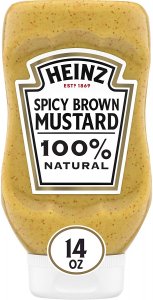Heinz Spicy Brown Mustard 6 x 397g (14oz)