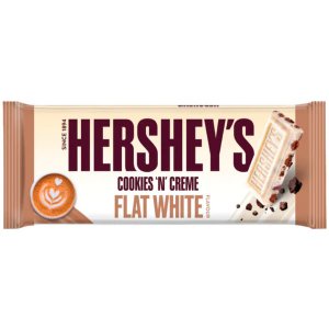 Hershey's King Size Bar Cookies 'N' Cream Flat White NK 24 x 90g