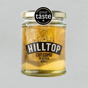 Hilltop Cut Comb in Acacia  4 x 340g