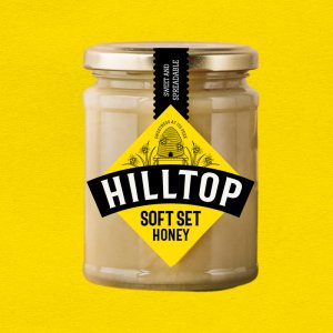 Hilltop Honey British Soft Set Honey  4 x 340g