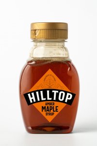 Hilltop Honey Grade A Amber Maple Syrup 6 x 230g