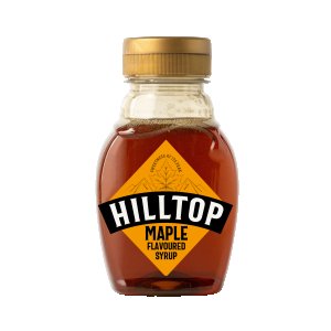 Hilltop Honey Maple Flavour Syrup Blend 6 x 230g