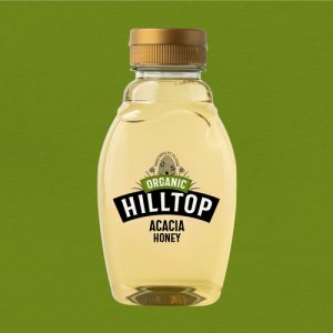 Hilltop Organic SQUEEZY Acacia Honey 6 x 340g
